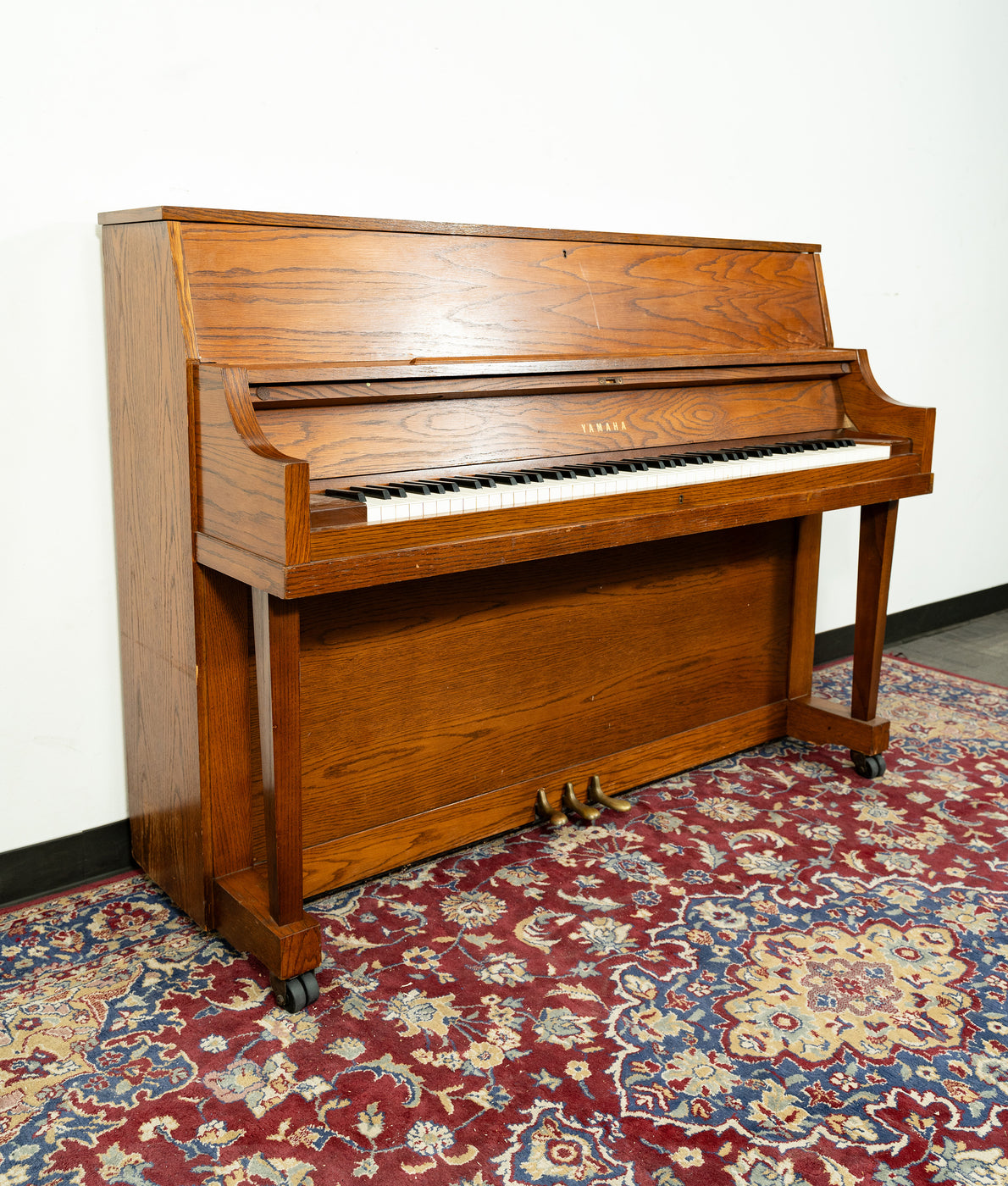 Yamaha P202 Upright Piano | Satin Oak | SN: E139201 | UsedAlamo Music ...