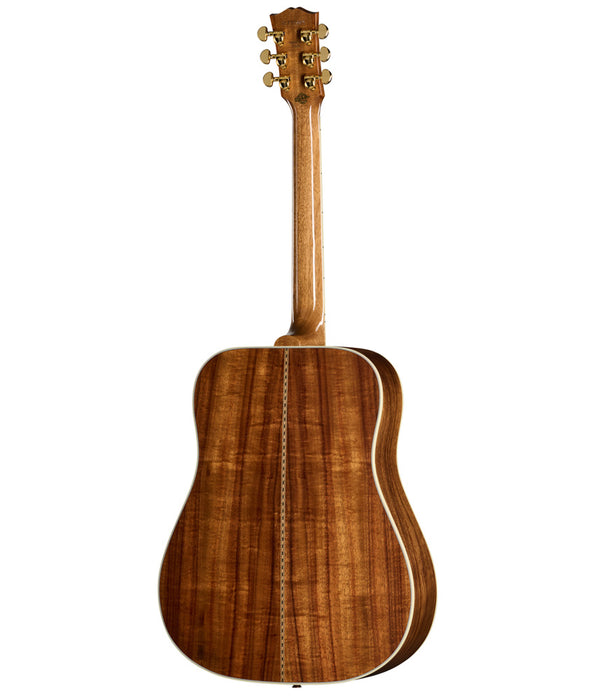 Gibson Custom Hummingbird Elegant Koa Acoustic Guitar w/ L.R. Baggs VTC - Honey Burst | New
