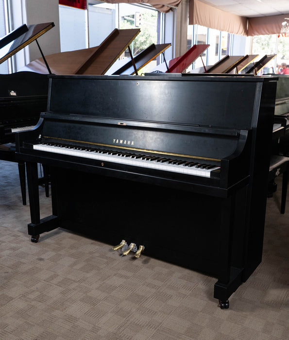 *UIW* 2014 Yamaha P22 Upright Piano in Satin Ebony | Serial No. J31289652 | Used