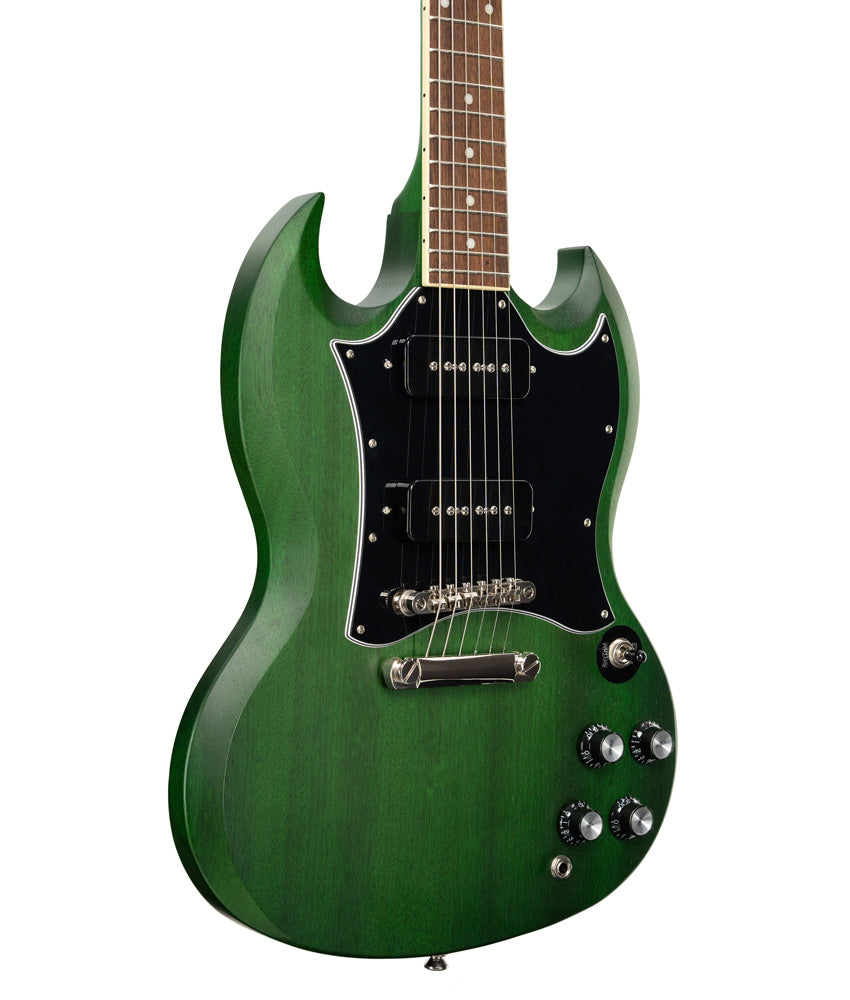 Pre-Owned Epiphone SG P-90 Classic Electric Guitar - Worn Green