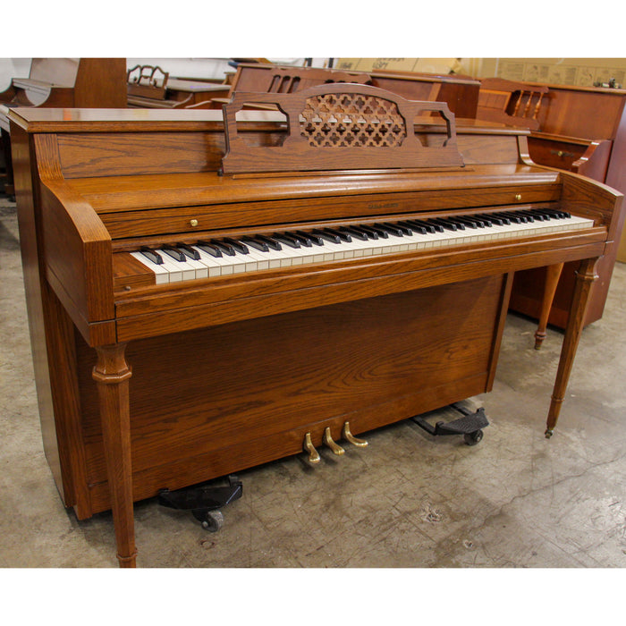 Cable-Nelson Oak Spinet Piano