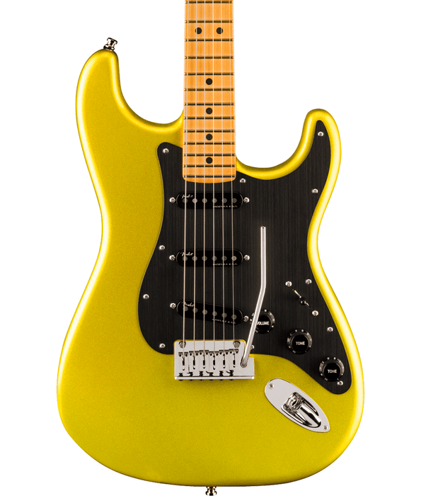 Fender American Ultra II Stratocaster Electric Guitar - Maple Fingerboard, Solar Flare | New