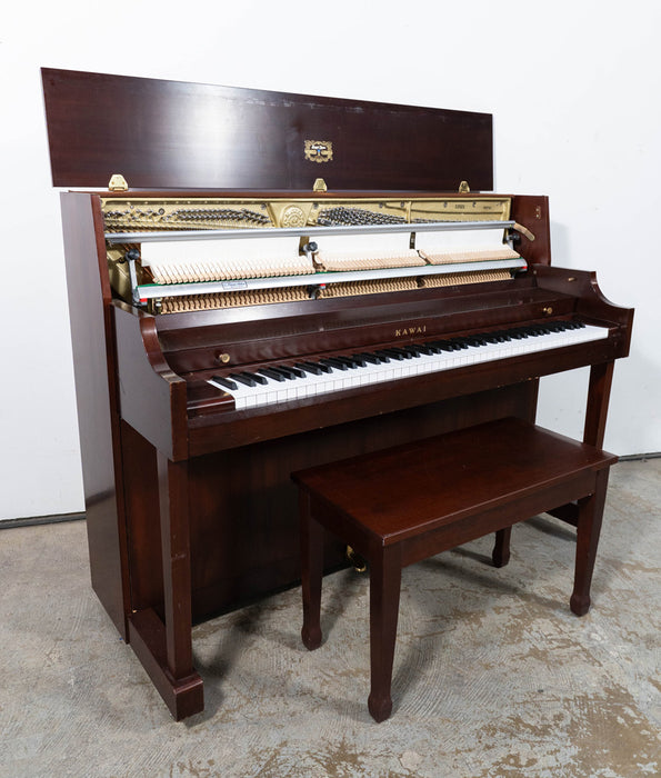 Kawai 506N Upright Piano (2005) | Satin Mahogany | 44.5"| Serial No. F007191 | Used