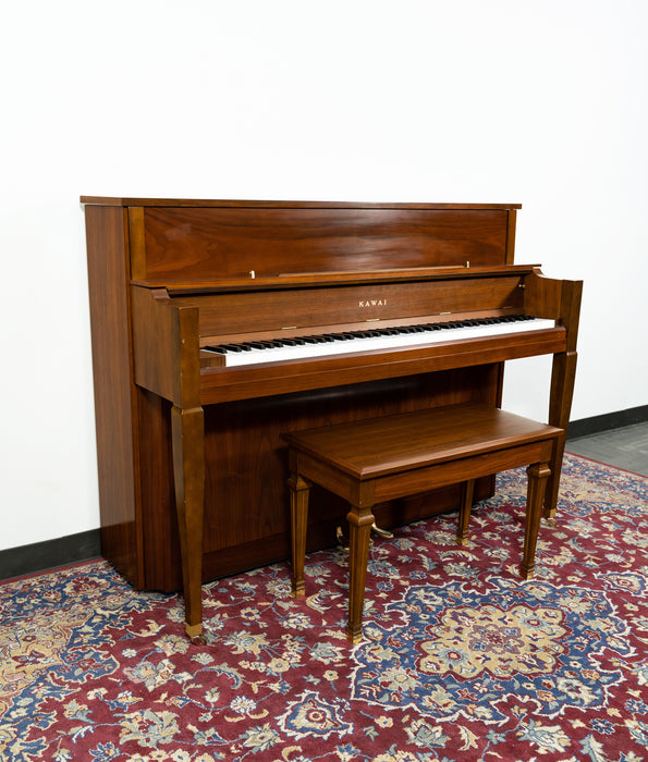 Kawai 43" 801 Upright Piano | Walnut | SN: K897377 | Used