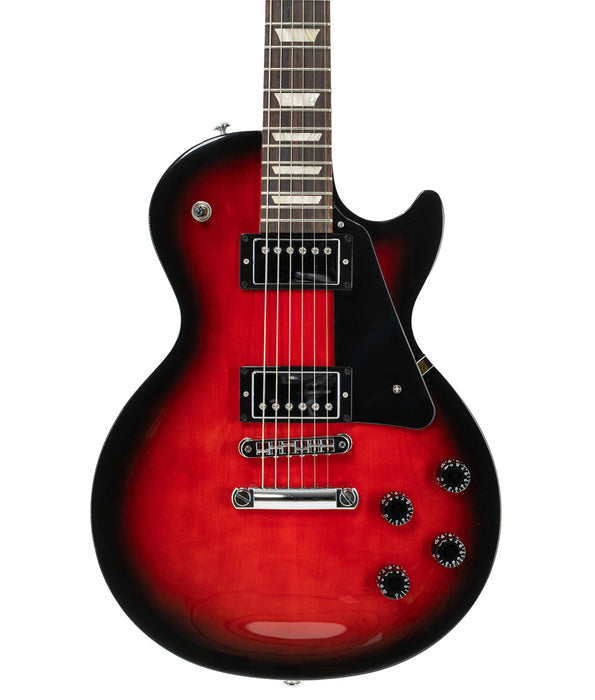 Pre-Owned Gibson Les Paul Studio T Electric Guitar (2021) - Black Cherry Burst | Used