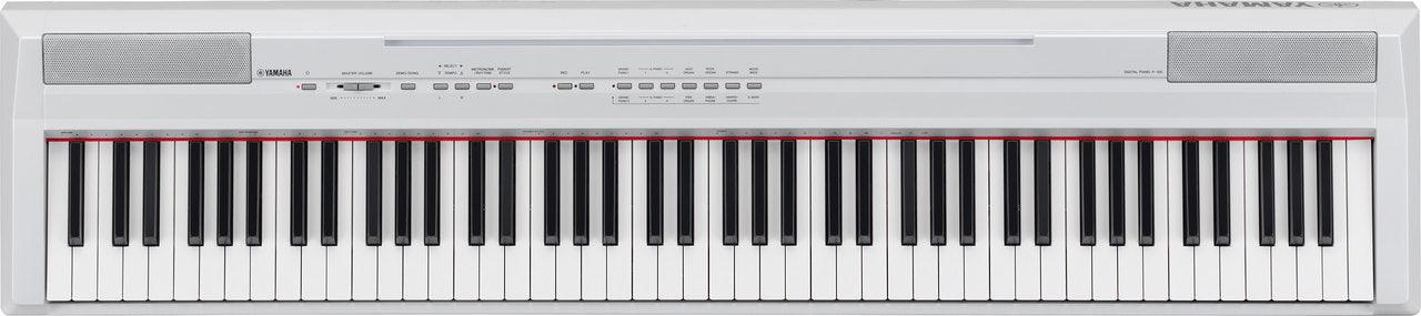 Yamaha P105 88-Key Weighted Action Digital Piano - White