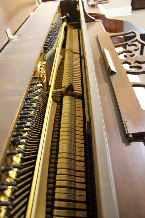 Yamaha Dark Walnut Furniture Console Piano