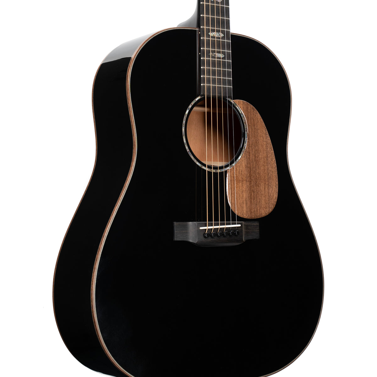 Martin Custom Slope-Shoulder Dreadnought Spruce/Mahogany - Black