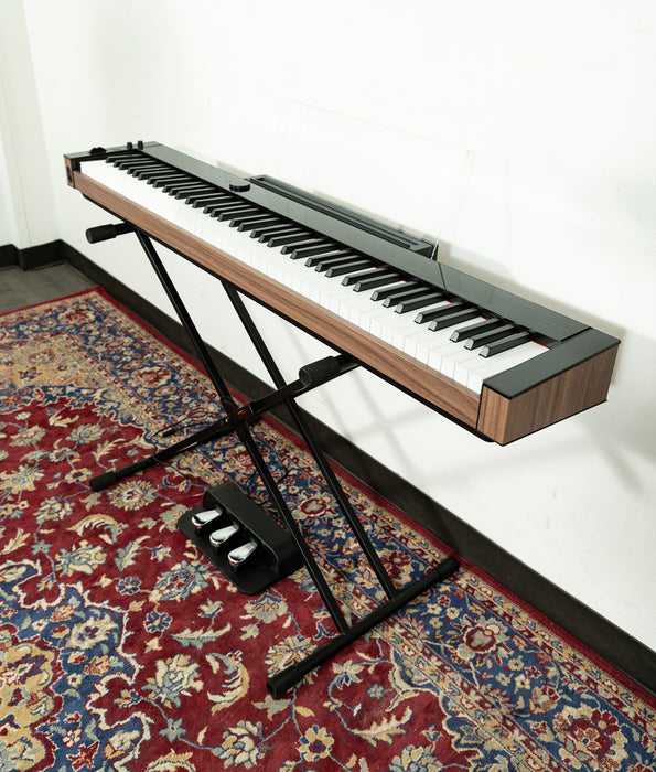 casio privia stand and pedals Pre-Owned Casio PX-S6000 Privia Slim 88-Key Digital Piano w/ Stand and Pedals