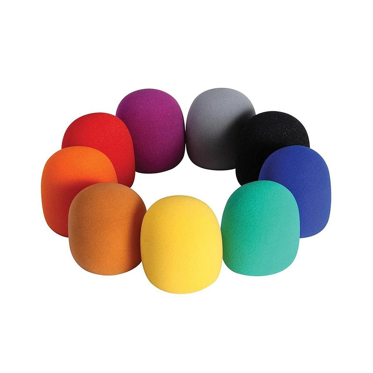 On-Stage ASWS58C 9-Color Foam Windscreen PackAlamo Music CenterOn ...