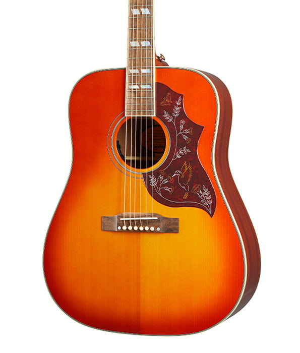 Epiphone Hummingbird Acoustic-Electric Guitar - Aged Cherry Sunburst Gloss