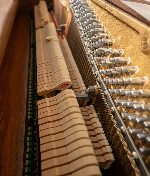 1987 Baldwin 623 Console Upright Piano in Satin Walnut - Serial No. 1389889 | Used