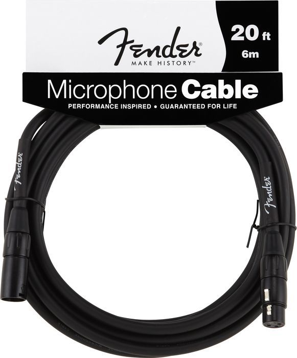 Fender 20' Microphone Cable