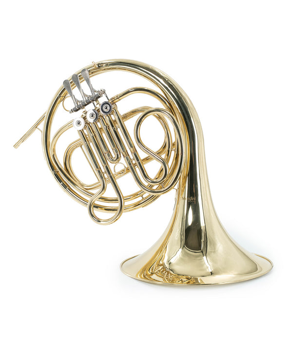 Pre-Owned Mendini MFH-20 Single Key of F Brass French Horn | Used