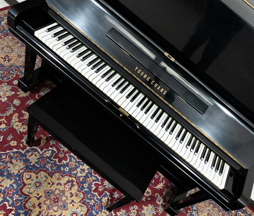 Young Chang U3 Upright Piano | Polished Ebony | SN: U314806 | Used
