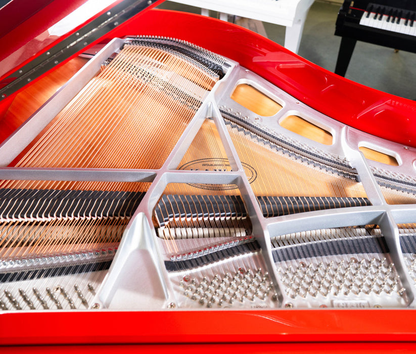 2022 Kawai GL-10 Baby Grand Piano |  5'0" | Ferrari Red Polish | Serial No. F183894 | Used
