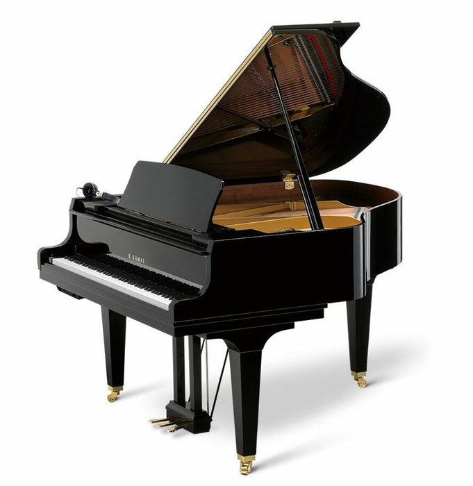 Kawai 5'5" GL-30 ATX4 Anytime Hybrid Piano | Polished Ebony