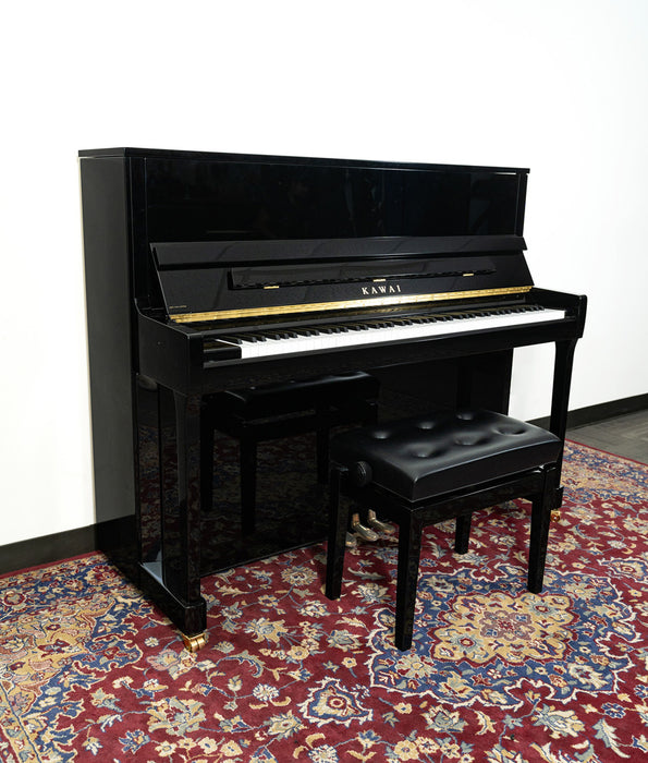 Kawai 48” K-300 Upright Piano | Ebony Polish