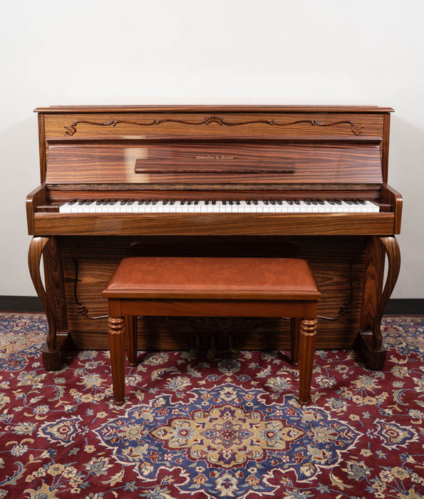 Schafer & Sons VS42 Upright Piano | Polished Walnut | Used