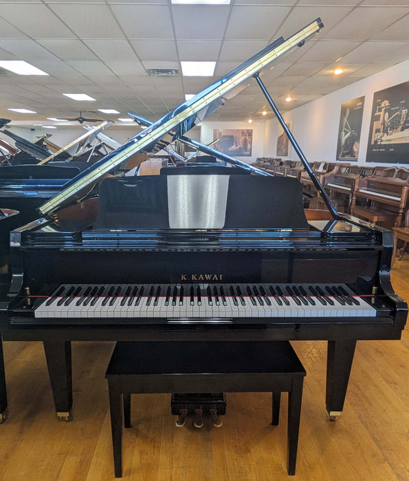 Kawai 5'0" GL-10 Baby Grand Piano | Polished Ebony | SN: F125618