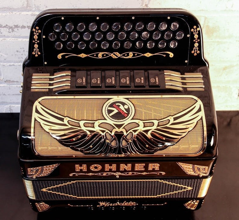 Hohner Anacleto Rey Aguila Compact G/F AccordionAlamo Music ...