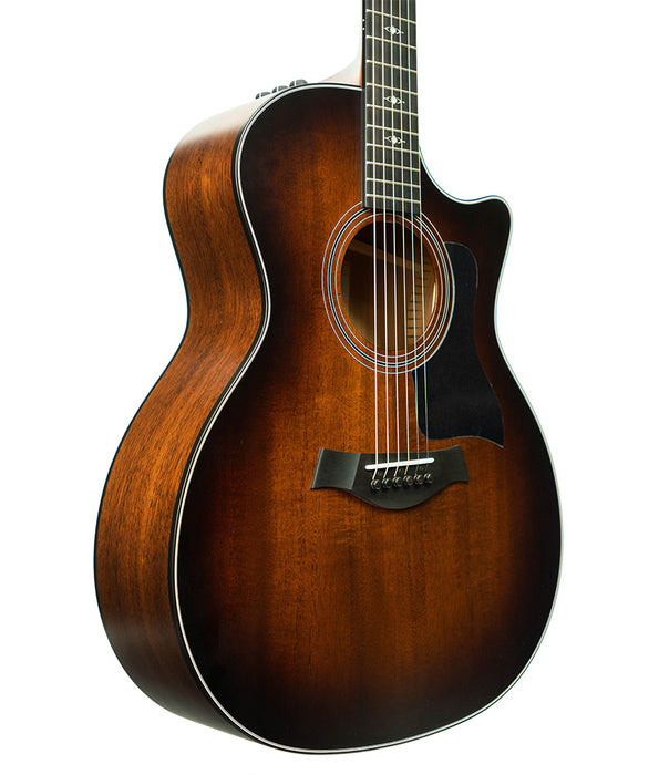 Taylor 324ce V-class - Mahogany/Mahogany Acoustic-Electric Guitar w/Hardshell Case