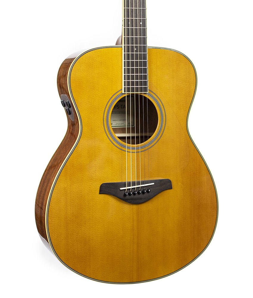Yamaha FS-TA TransAcoustic Acoustic-Electric Guitar - Vintage