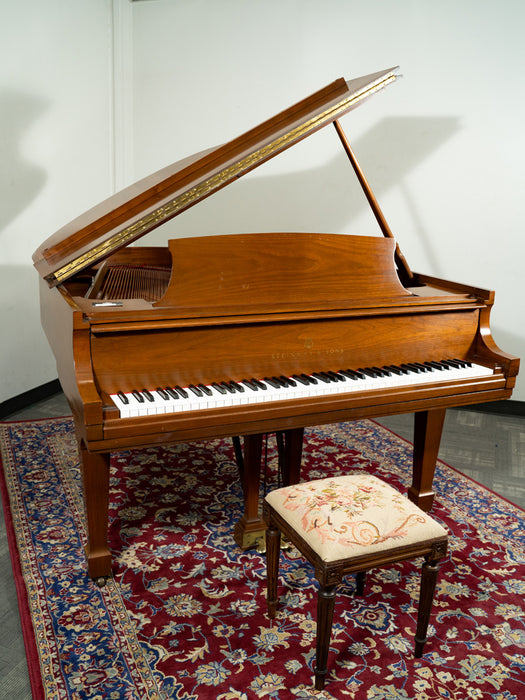 1990 Steinway 5'7" Model M Grand Piano | Satin Walnut | SN: 516765 | Used