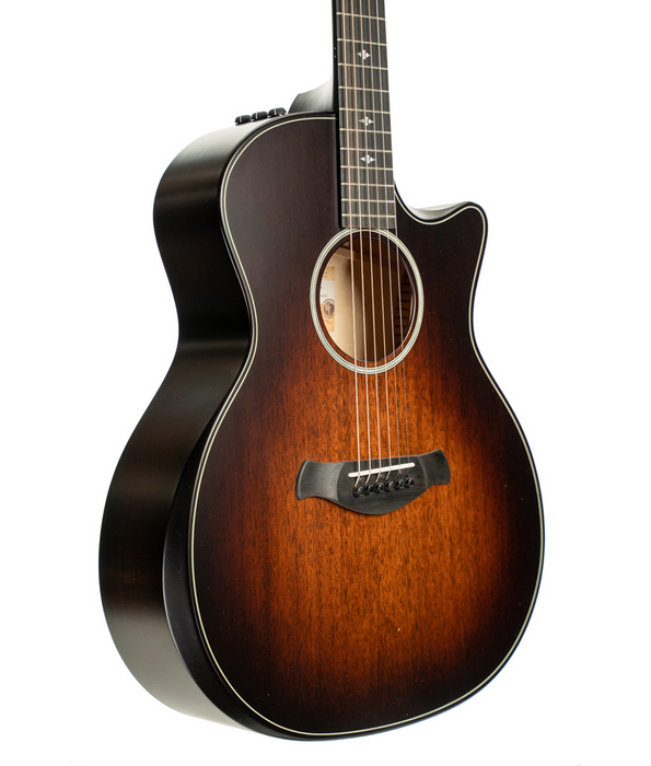 Pre-Owned Taylor 324ce Builder's Edition Grand Auditorium - Mahogany/Urban Ash
