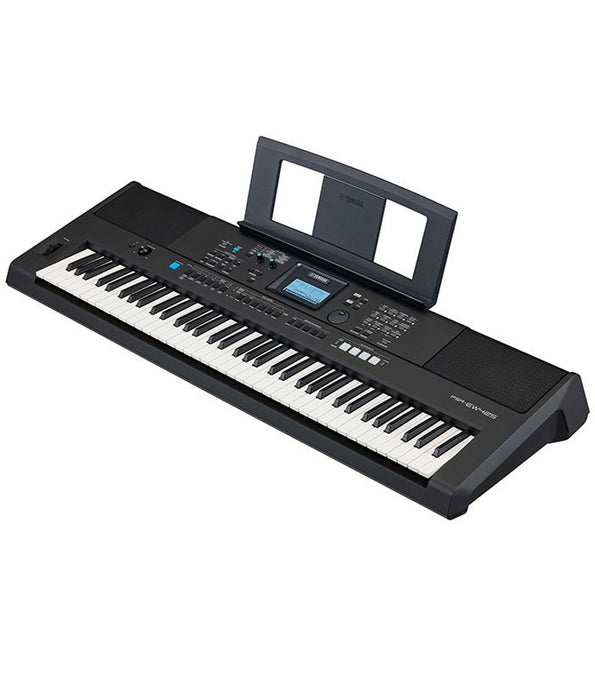 Yamaha PSR-EW425 76-Key High-Level Portable Keyboard w/ Power Adapter
