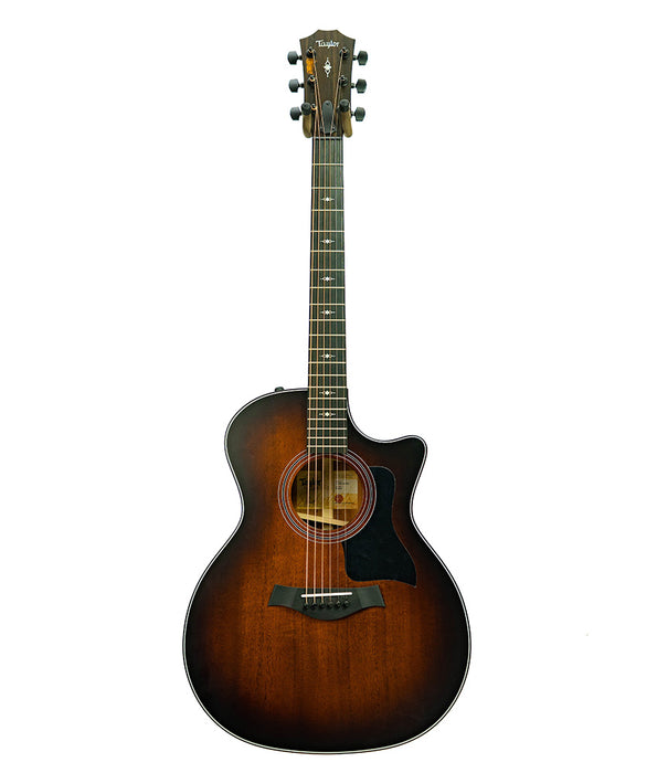 Taylor 324ce V-class - Mahogany/Mahogany Acoustic-Electric Guitar w/Hardshell Case