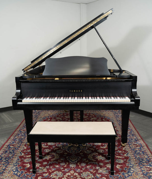 1982 Yamaha 6'7" C5 Conservatory Grand Piano | Polished Ebony