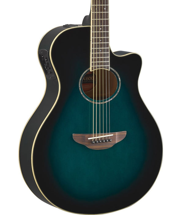 Yamaha APX600 Acoustic-Electric Guitar - Oriental Blue Burst